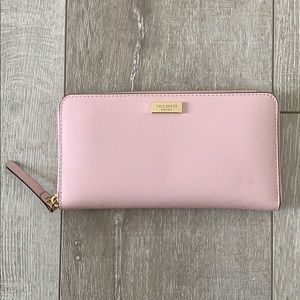 Kate Spade ZipAround Continental Wallet Light Pink